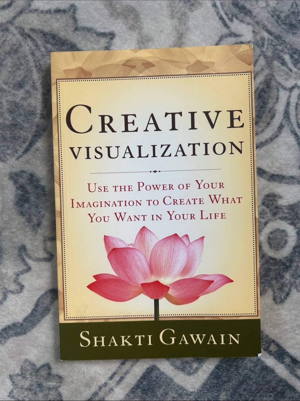 Creative Visualization by Shakti Gawain - Pink Lotus Cover